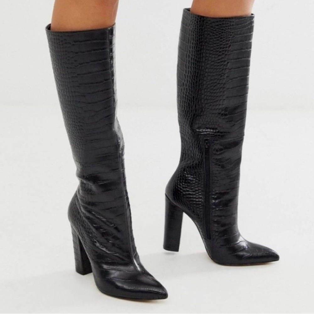 Aldo Crocodile Boots